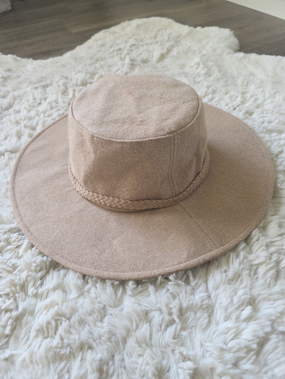 Braided Band Felt Hat